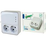 محافظ برق - 2پریزتیراژه  ارت دار