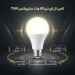 لامپ - بالب60وات سایروکس - تصویر 2